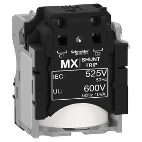   Schneider Electric ComPacT NSX (2021) - LV429389 - MX 525 V 50 Hz 600 V 60 Hz munkaáramú kioldó NSX100–630
