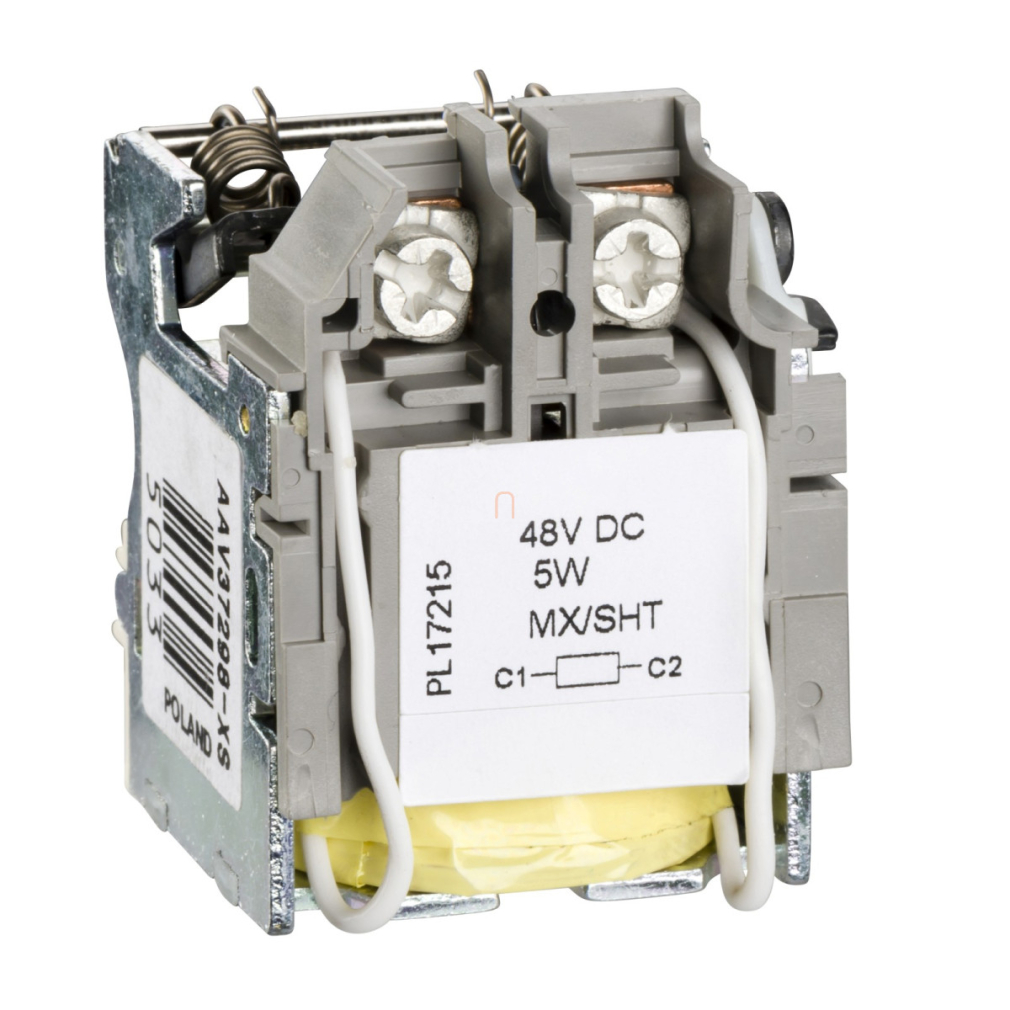 MX 48 V DC munkaáramú kioldó NSX100–630 LV429392 Schneider