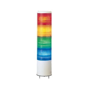 Schneider Electric Harmony XVC - XVC4B4K - monolitikus Ø40 fényoszlop, 1 piros 1 narancs 1 zöld 1 kék folyamatos, 24VAC/DC