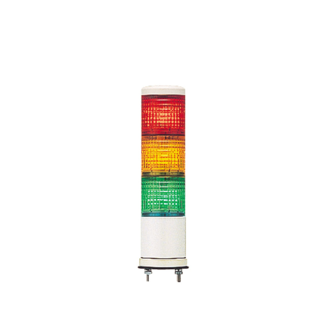 XVC monolitikus D60 fényoszlop, 1 piros 1 narancs 1 zöld folyamatos, 24VAC/DC XVC6B3K Schneider