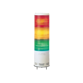 Schneider Electric Harmony XVC - XVC1B3K - monolitikus Ø100 fényoszlop, 1 piros 1 narancs 1 zöld folyamatos/villogó, 24VDC