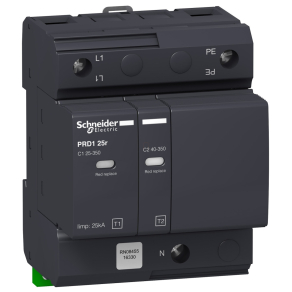   Schneider Electric Acti9 PRD1 - 16330 - túlfeszültség korlátozó, 25r, 1P-N
