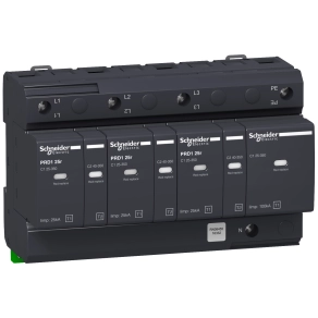 Schneider Electric Acti9 PRD1 - 16332 - túlfeszültség korlátozó, 25r, 3P-N