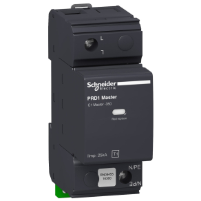   Schneider Electric Acti9 PRD1mAster - 16360 - túlfeszültség - korlátozó, 1P