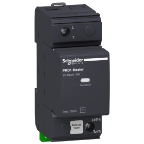 Schneider Electric Acti9 PRD1mAster - 16360 - túlfeszültség - korlátozó, 1P