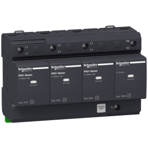   Schneider Electric Acti9 PRD1mAster - 16363 - túlfeszültség - korlátozó, 3P-N