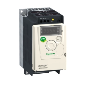 Schneider Electric Altivar ATV12 - ATV12H075M2 - frekvenciaváltó, 0,75kW, 1f, 230VAC, Modbus RTU, IP20, hűtőbordás