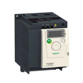   Schneider Electric Altivar ATV12 - ATV12HU22M2 - frekvenciaváltó, 2,2kW, 1f, 230VAC, Modbus RTU, IP20, hűtőbordás