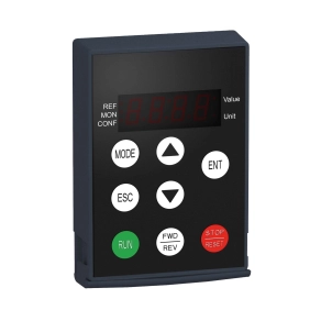 Schneider Electric Altivar 12 - VW3A1007 - frekvenciaváltó kiegészítő, kihelyezhető karakteres kijelző, IP65, ATV12 - ATV320 frekvenciaváltóhoz