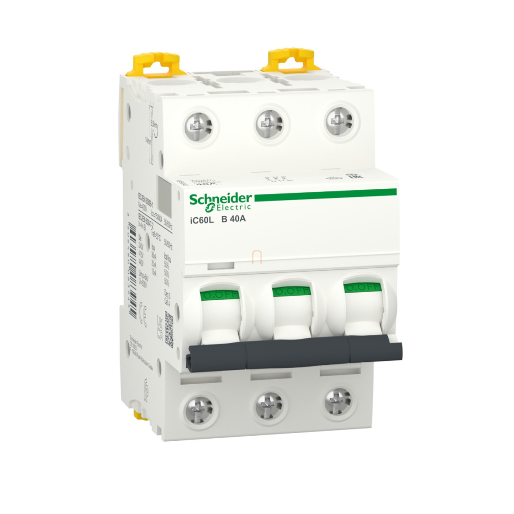 Kismegszakító 3B 40A 15kA monokonnekt iC60L ACTI9 A9F93340 Schneider