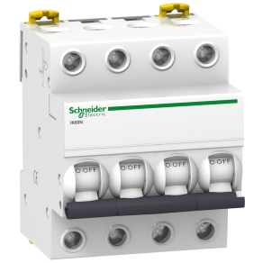   Schneider Electric Acti9 iK60 - A9K24406 - 6kA kismegszakító, 4P, C, 6A