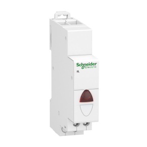   Schneider Electric Acti9 iIL - A9E18320 - jelzőlámpa, egyes, piros, 110 - 230VAC
