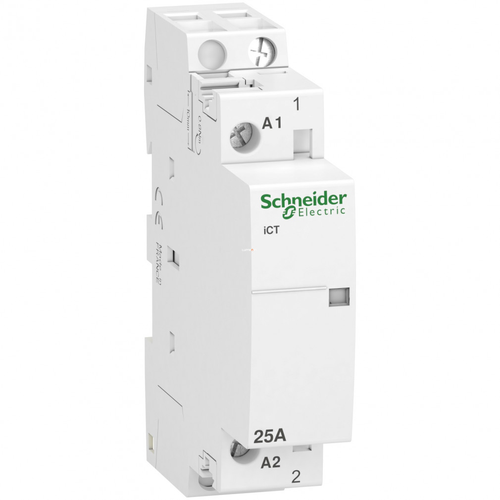Schneider ACTI9 iCT25A kontaktor, 50Hz, 1NO, 230-240VAC (A9C20731)