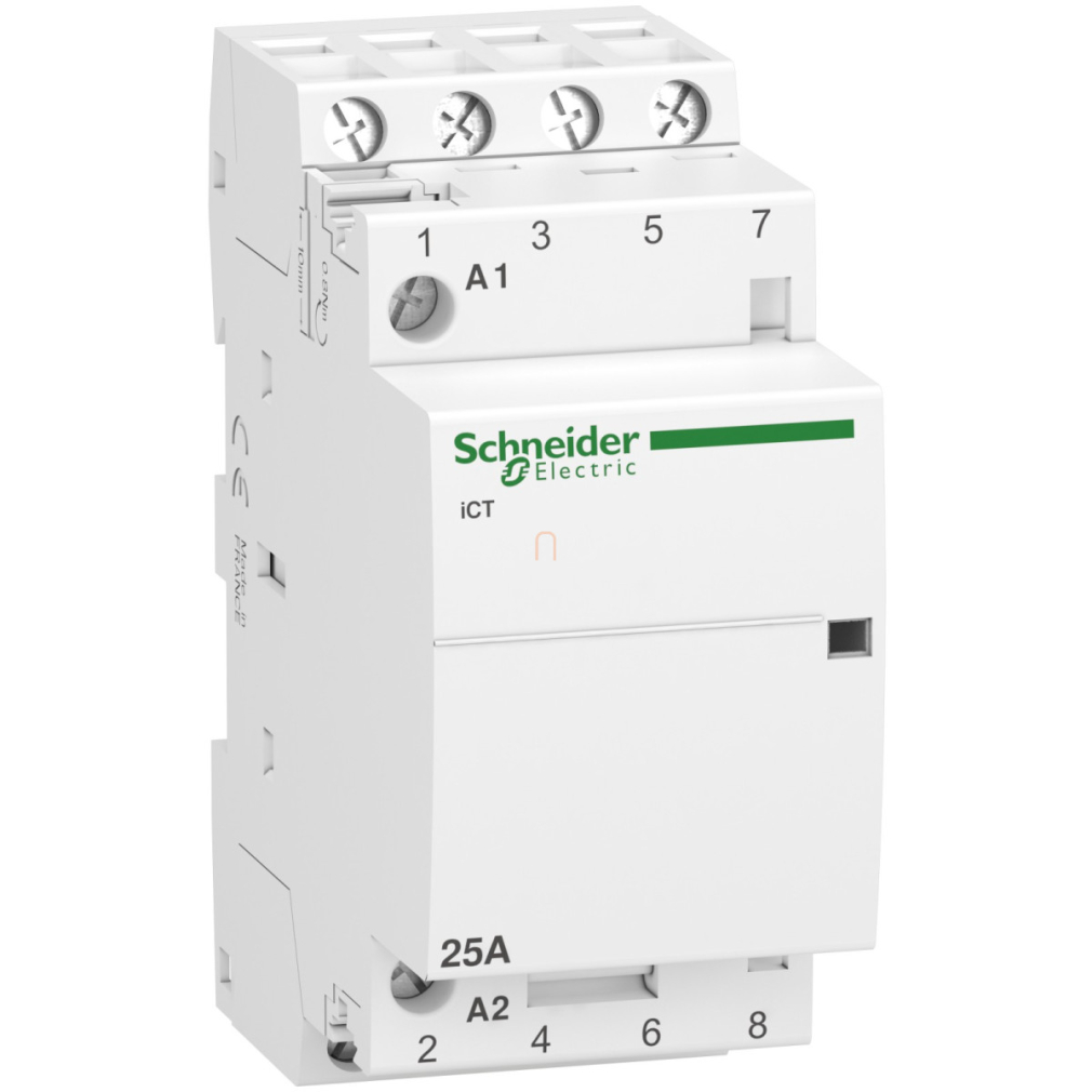 ACTI9 iCT25A kontaktor, 50Hz, 4NO, 230-240VAC A9C20834 Schneider – Készlet erejéig!!!
