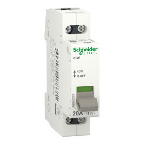   Schneider Electric Acti9 iSW - A9S60220 - kapcsoló, 2P, 20A, 415V