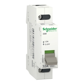Schneider Electric Acti9 iSW - A9S60132 - kapcsoló, 1P, 32A, 250V