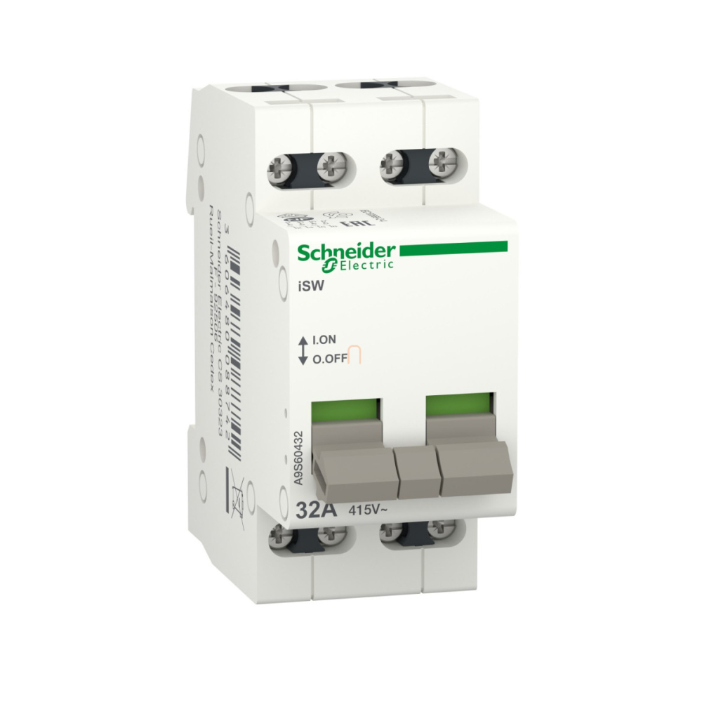 ACTI9 iSW kapcsoló, 4P, 32A, 415V A9S60432 Schneider