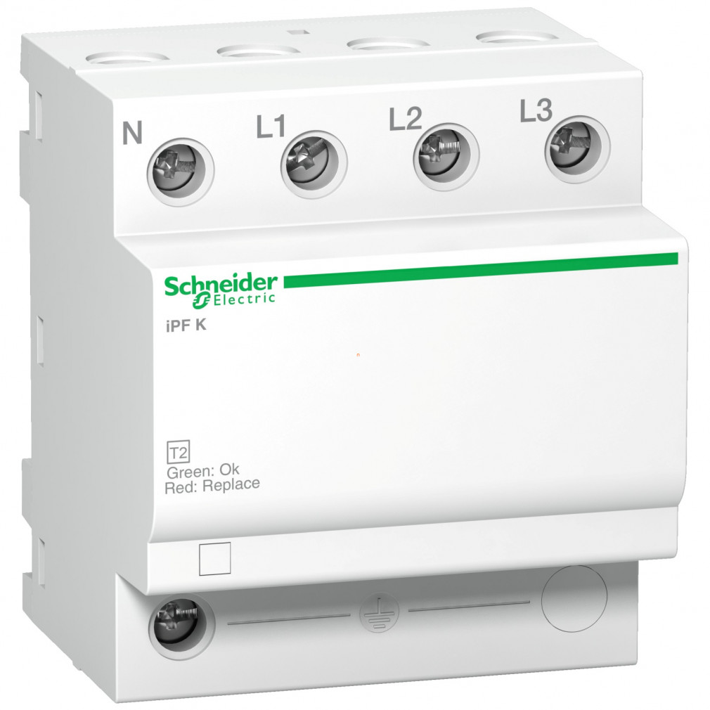 Schneider ACTI9 iPF túlfeszültség-korlátozó, fixbetétes 40kA, 3P-N, 340V (A9L15688)