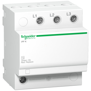  Schneider Electric Acti9 iPF K - A9L15597 - túlfeszültség - korlátozó, fixbetétes, 20kA, 3P, 340V