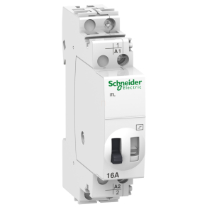   Schneider Electric Acti9 iTL - A9C30011 - 16A impulzusrelé, 1NO, 12VAC, 6VDC