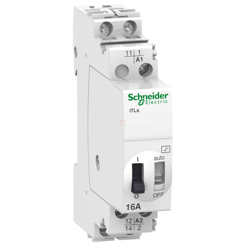 ACTI9 iTLs impulzusrelé, távjelzési funkcióval, 1P, 16A, 24VAC, 12VDC A9C32111 Schneider