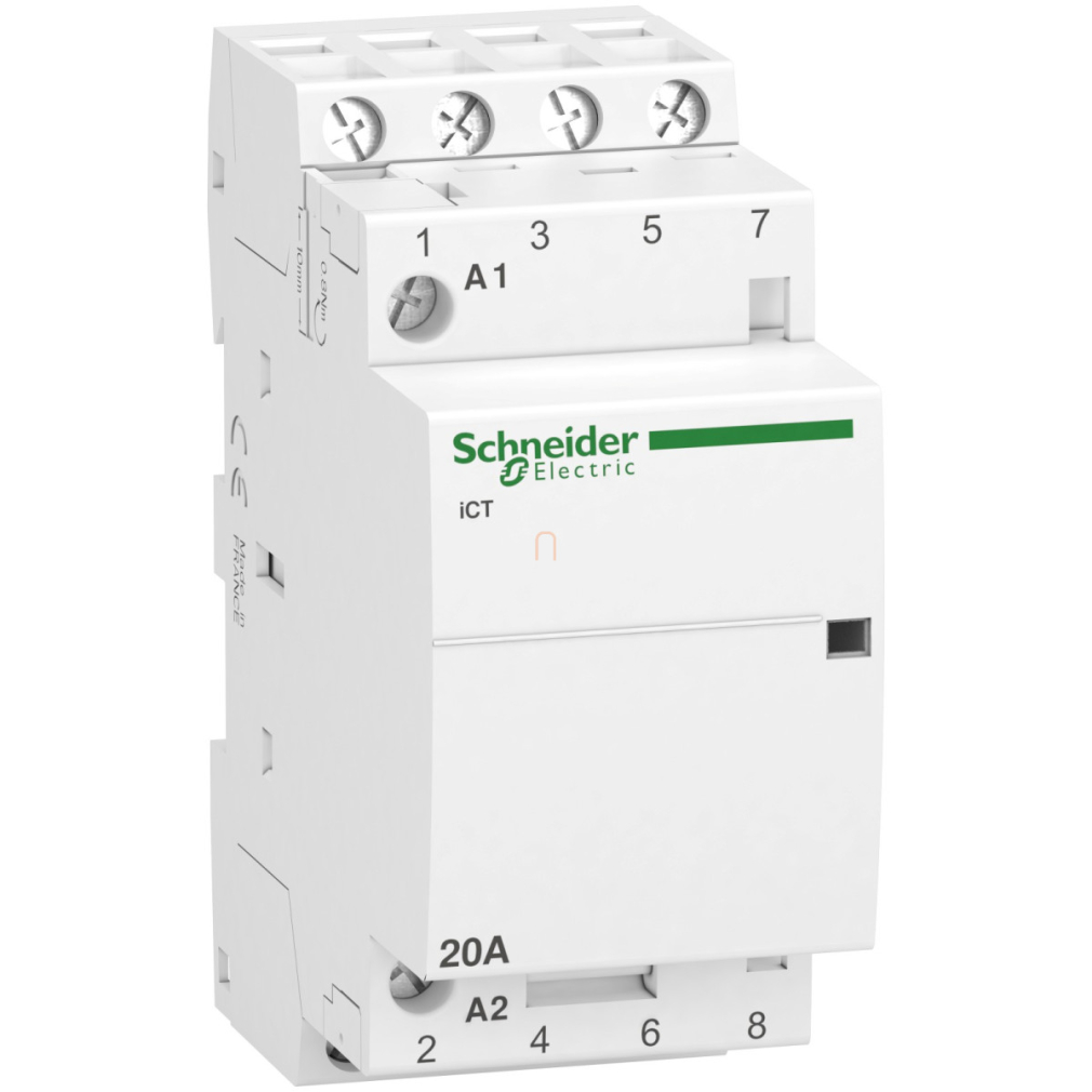 ACTI9 iCT20A kontaktor, 50Hz, 4NO, 220-240VAC A9C22824 Schneider
