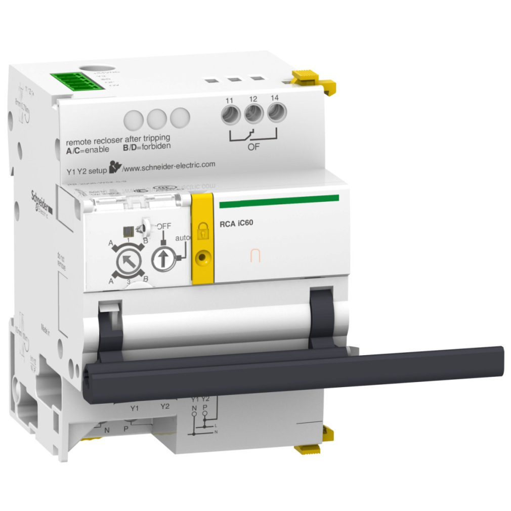 ACTI9 RCA távműködtető segédrelé, iC60, 3P, 4P, 230VAC A9C70124 Schneider