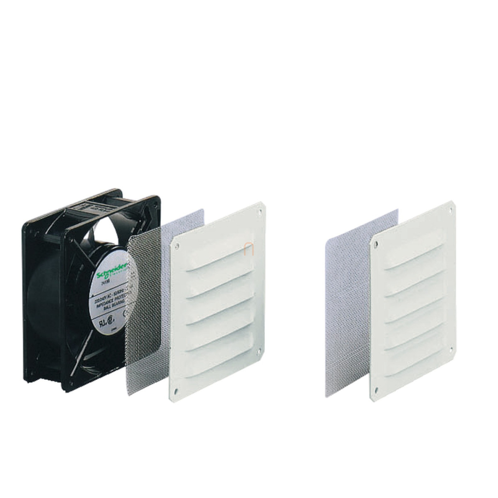 NSYCVF54M230MM2 Szűrőventilátor 54m3/h 230V 2rács+2filter Schneider