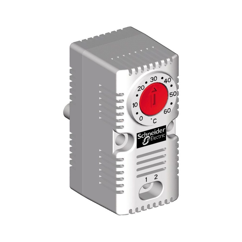 Schneider termosztát fűtésre, 0-60°C, 1NC, 10A/250VAC, 30W DC (NSYCCOTHC)