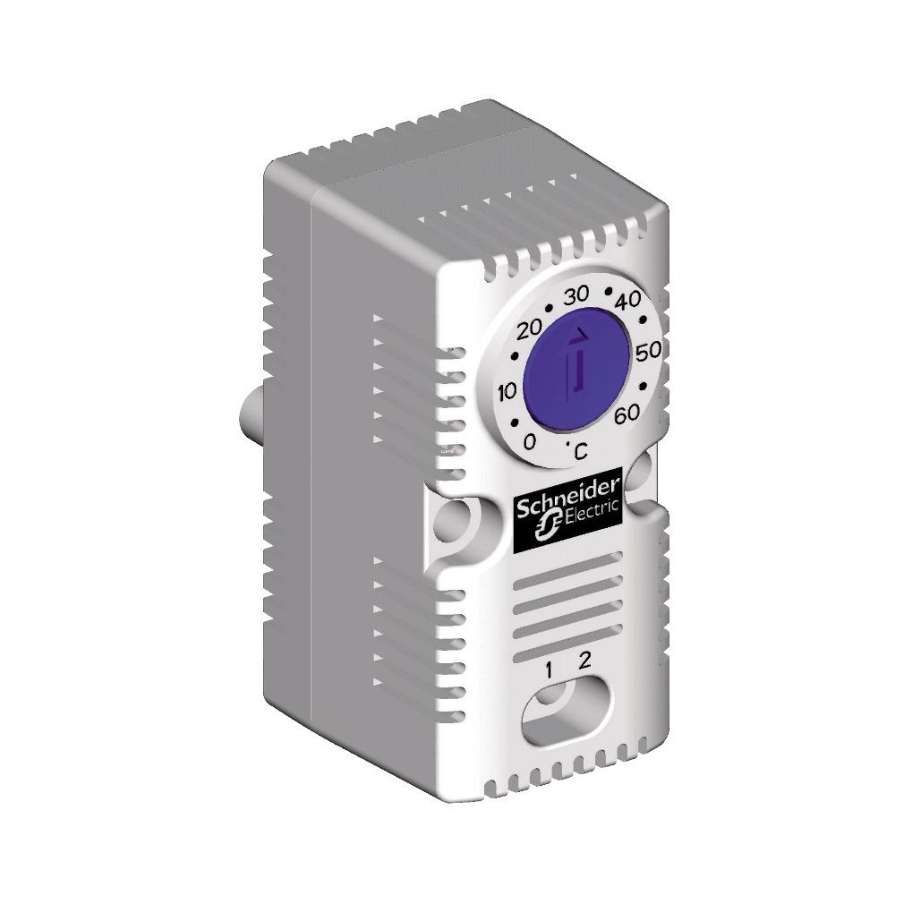 Schneider termosztát hűtésre, 0-60°C, 1NO, 10A/250VAC, 30W DC (NSYCCOTHO)