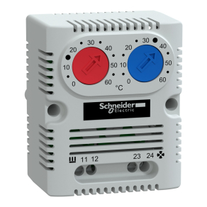   Schneider Electric ClimaSys CC - NSYCCOTHD - Kettős termosztát (hűtés és fűtés) NO/NCCº