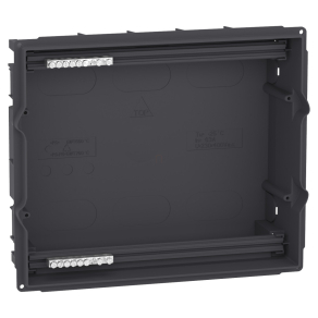   Schneider Electric Resi9 Mini Pragma - MIP82112 - Kiselosztó hátlap, süllyesztett, 1x12 modul, PEN sín