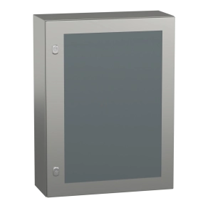   Schneider Electric Infraplus Small Office - NSYS3X8625T - Rozsdamentes acél faliszekrény 800x600x250