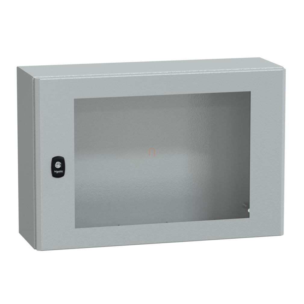 S3D elosztószekrény H400xW600xD200 üveg ajtóval NSYS3D4620T Schneider