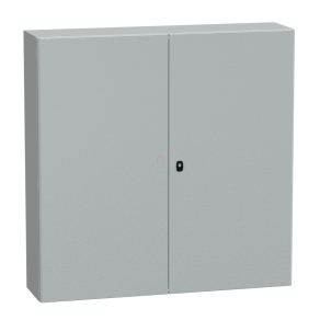   Schneider Electric PanelSet S3D - NSYS3D121230DP - elosztószekrény H1200xW1200xD300 szerelőlappal kétajtós