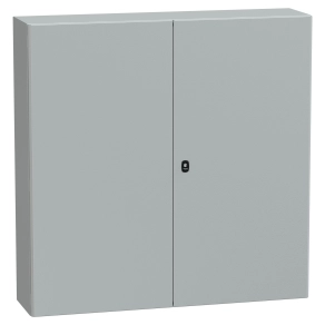 Schneider Electric PanelSet S3D - NSYS3D121230DP - elosztószekrény H1200xW1200xD300 szerelőlappal kétajtós