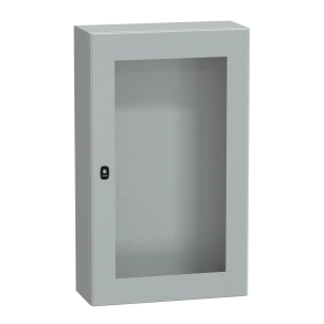 Schneider Electric PanelSet S3D - NSYS3D10625T - elosztószekrény H1000xW600xD250 üveg ajtóval