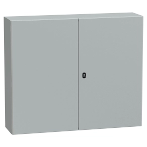 Schneider Electric PanelSet S3D - NSYS3D101230DP - elosztószekrény H1000xW1200xD300 szerelőlappal kétajtós