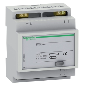 Schneider Electric STD-SCU - CCTDD20011 - Acti9 SCU10-DIN dimmer, 1-10V