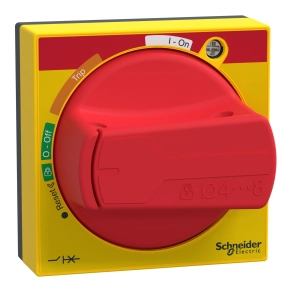 Schneider Electric TeSys - GVAPR54 - Forgatókar piros IP54