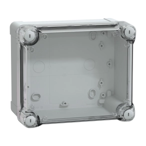 Schneider Electric Enclosures - NSYTBS191610HT -175x150x100 műanyag (ABS) doboz IP66, IK07 átlátszó tetővel