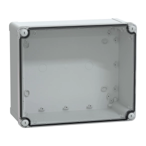 Schneider Electric Enclosures - NSYTBS292412HT -Ipari kötődoboz (291*241*128) IP65, ABS, átlátszó tetővel