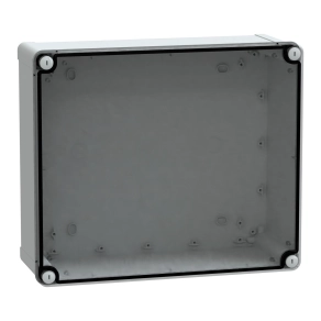 Schneider Electric Enclosures - NSYTBS342912T -Ipari kötődoboz (341*291*128) IP65, ABS, átlátszó tetővel