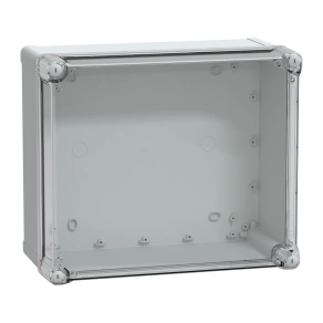 Schneider Electric Enclosures - NSYTBS342916HT -Ipari kötődoboz (341*291*168) IP65, ABS, átlátszó tetővel