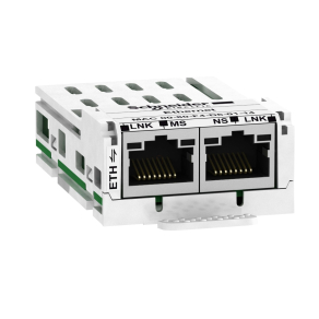   Schneider Electric Lexium 32 - VW3A3616 - frekvenciaváltó kiegészítő, Kommunikációs modul, Modbus tCP/IP - Ethernet tCP/IP, 2xRJ45, ATV320 hajtáshoz