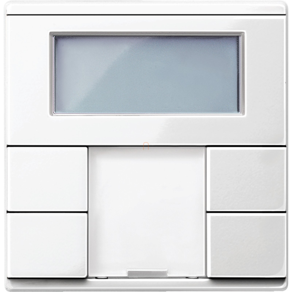 Merten-KNX 2-es multi funkció ciós falimodul, SystemM, polárfehér, fényes MTN6212-0319 Schneider