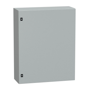 Schneider Electric Spacial CRN - NSYCRN108300P - elosztószekrény teli ajtóval és szerelőlappal 1000x800x300