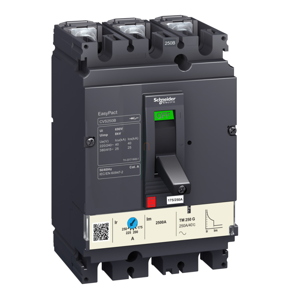 EasyPact CVS100B (25 kA) 3P3D TM16D LV510300 Schneider