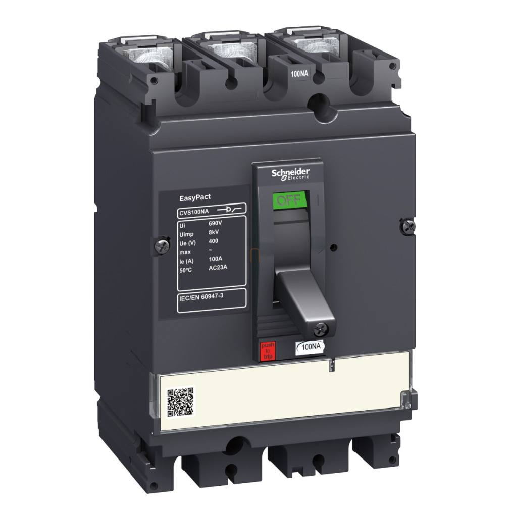 LV510425 EasyPact CVS100NA 3P 100A Schneider