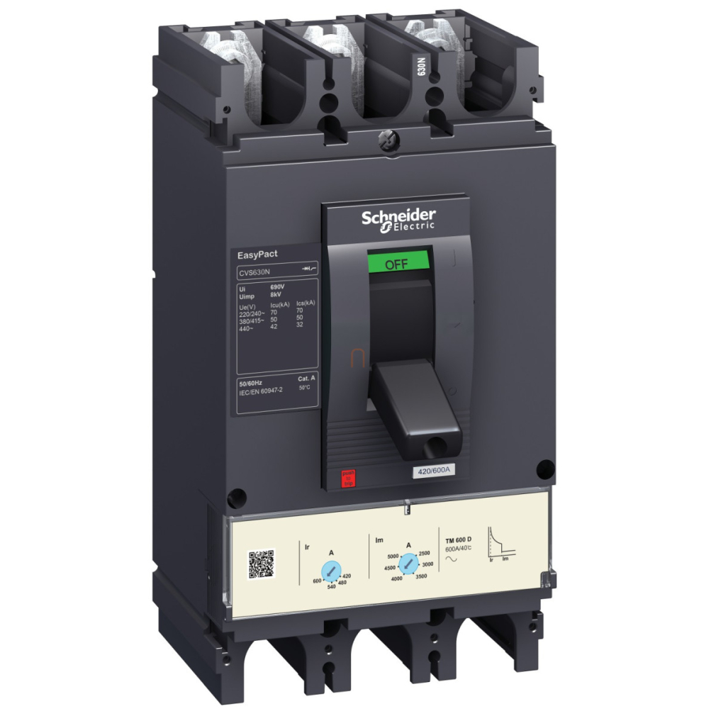EasyPact CVS400N (50 kA)3P3D ETS 2.3 400 LV540510 Schneider